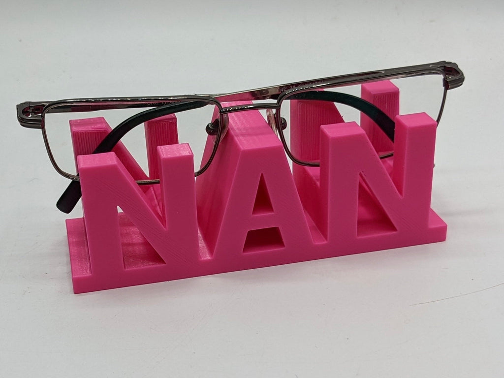 Nan Glasses Holder / Grandma / Nanny / Reading glasses Holder/ Present for Nan / Spectacles Holder / Gift for Grandma / Side Table Glasses