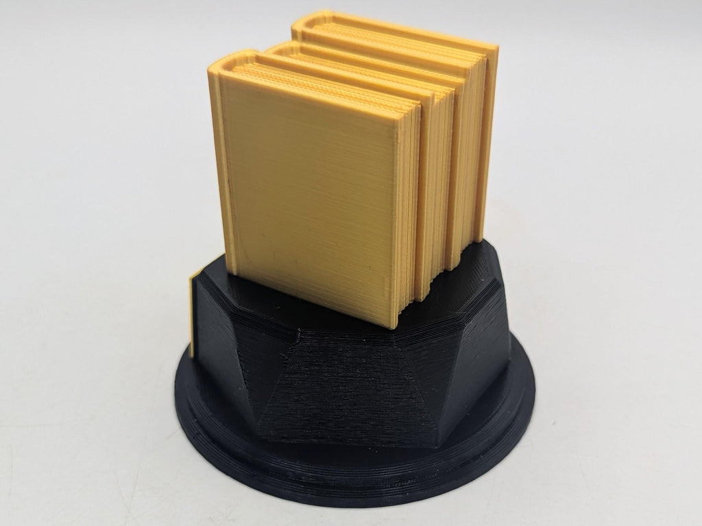 Personalised Bookworm Trophy, Bookworm Trophy Award, Book Club Award, Reading Trophy Award, Gift for Reader, Reading Group Trophy, Reading