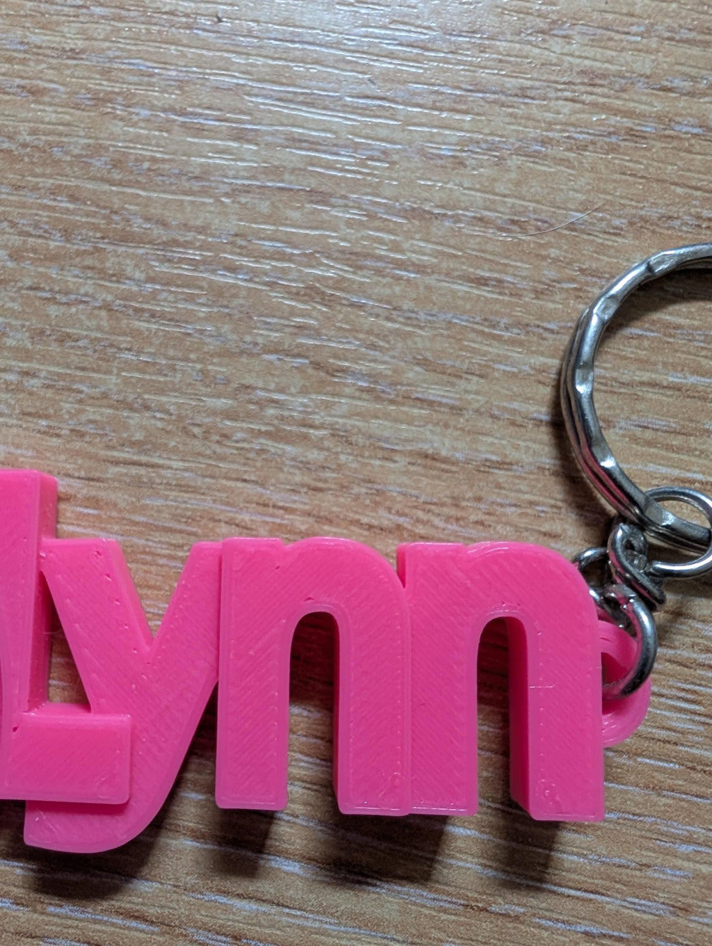 3D Printed Rugby Player Keyring: Back to School Bag Tag