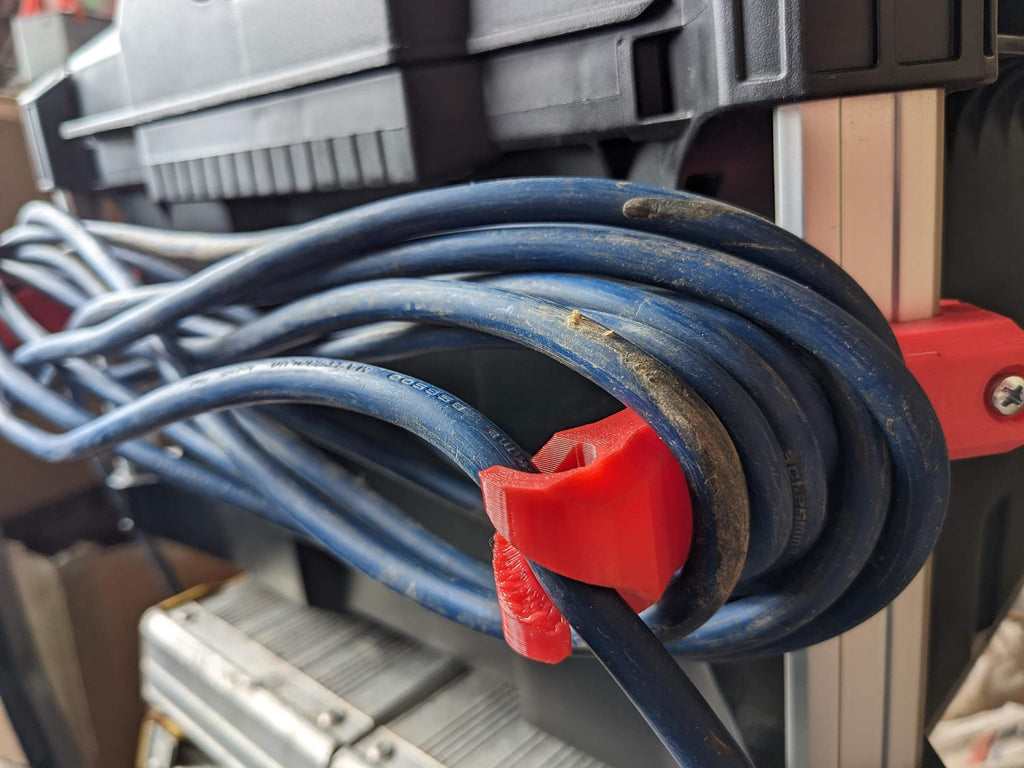 Milwaukee Packout Cable Tidy / Extension Lead Storage Corner Rail System