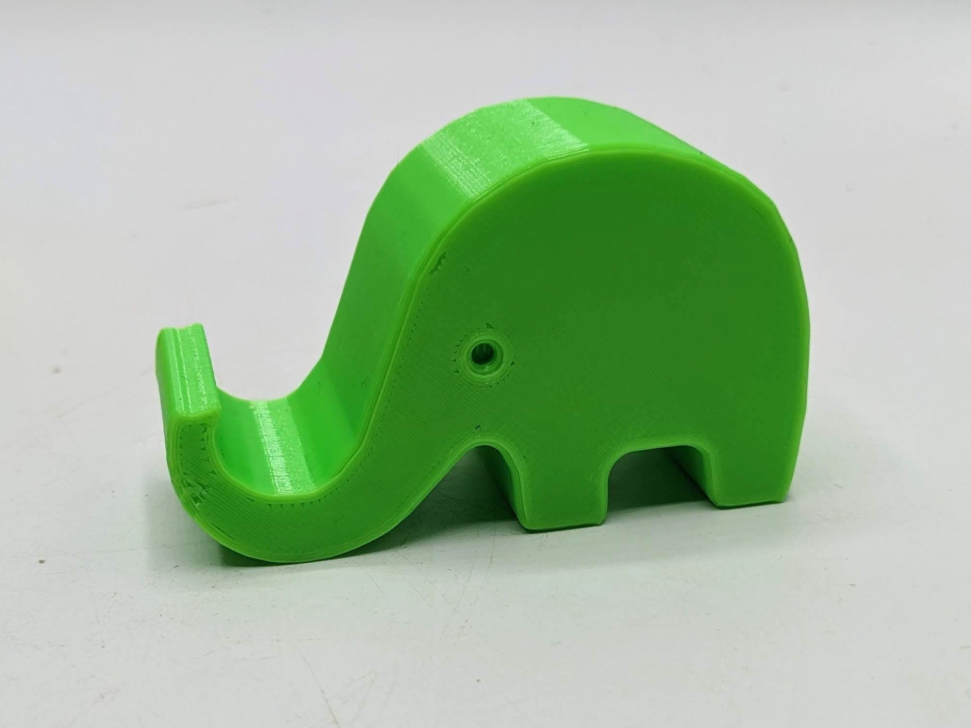 Elephant Mobile Phone Stand / Mobile Desk Tidy / Iphone Phone Holder / Android Phone Holder / Elephant Phone Holder / Smartphone Desk Tidy