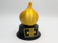 Personalised Onion Trophy, Onion Layers Trophy, Onion Lover Gift, Vegetable Award, Onion Award Trophy, Custom Onion Trophy, Onion Shape Gift