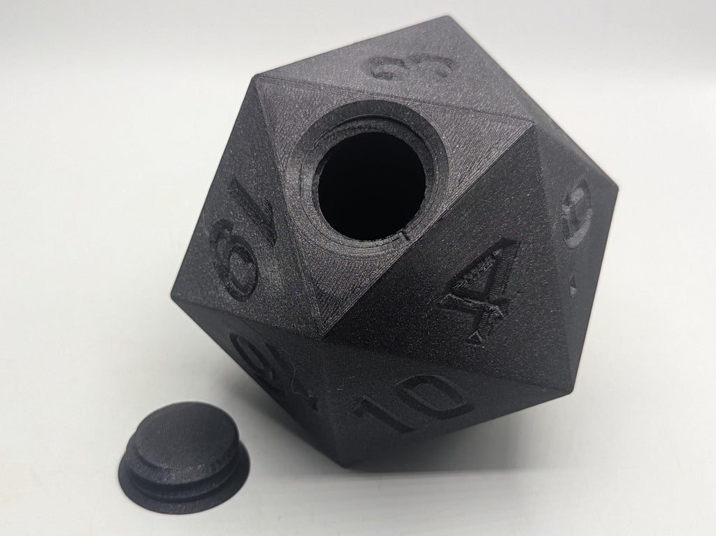 D20 Dice Moneybox, Gift for Role Playing Table Top Gamer, D20 Pot Table Top Gaming, RPG Dice Moneybox Gift, Dice Shaped Moneybox, D20 Gift