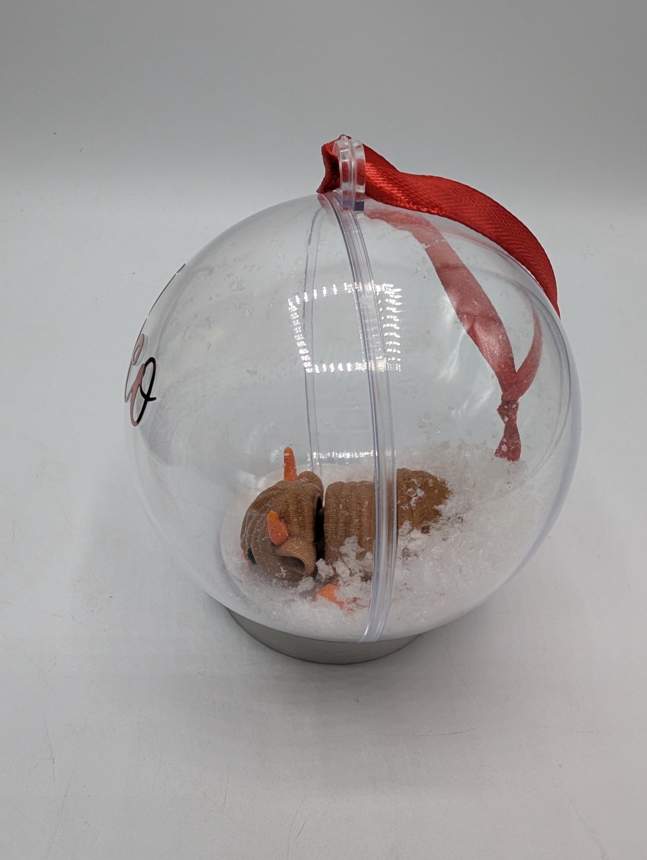 Personalised Highland Cow Bauble, First Christmas, Custom Bauble, Highland Cow Gift, Tree Custom Decoration, Personalised Christmas Ornament