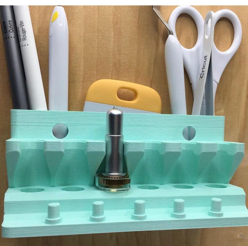Cricut Tool Holder for Cricut Accessories / Cricut Tool Organiser / Cricut Wall Tool Holder / Blade Caddy for Cricut Tools Attaches to Wall