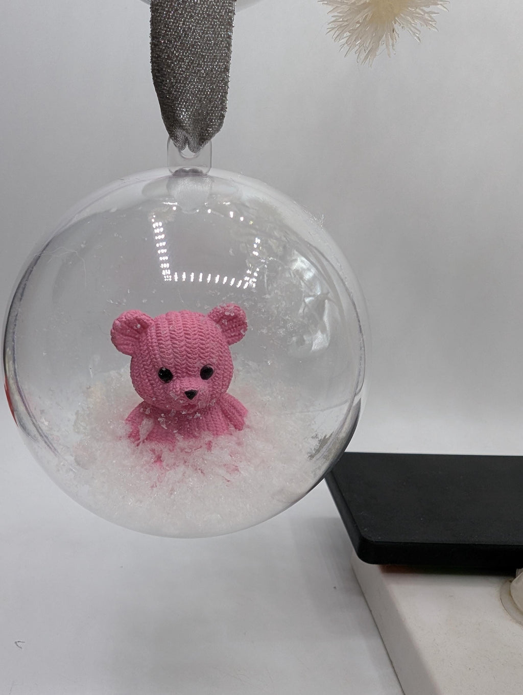 Personalised Bear Bauble, 1st Christmas Bauble, Personalised Decoration, Baby First Christmas Gift, Bear Christmas Bauble, Bear Bauble Gift