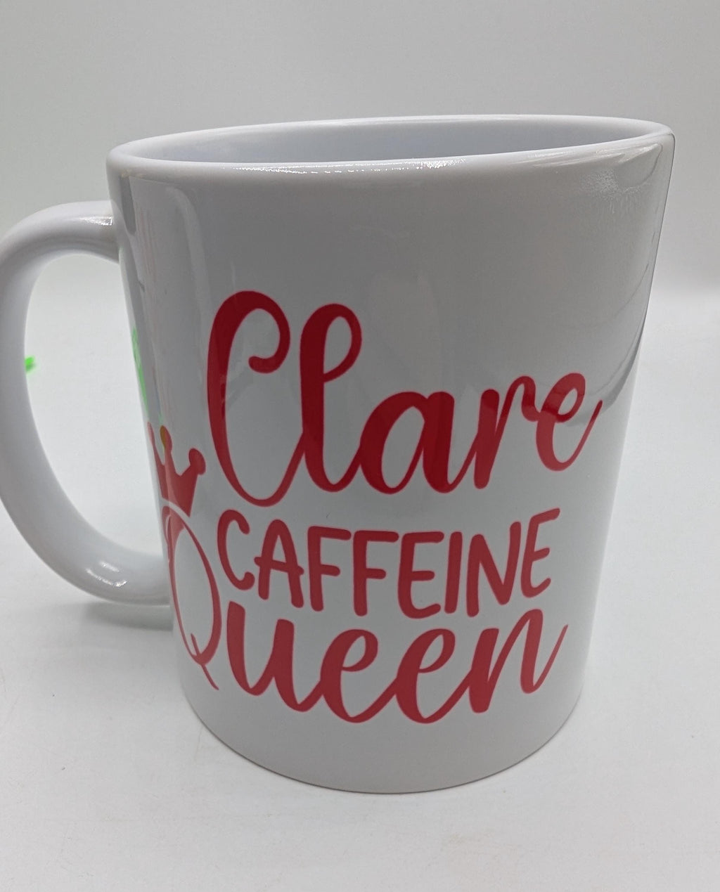 Personalised Caffeine Queen Mug / Gift for friend / Gift for coffee lover / Gift for Work Colleague / Caffeine Queen Coaster / Coffee Lover