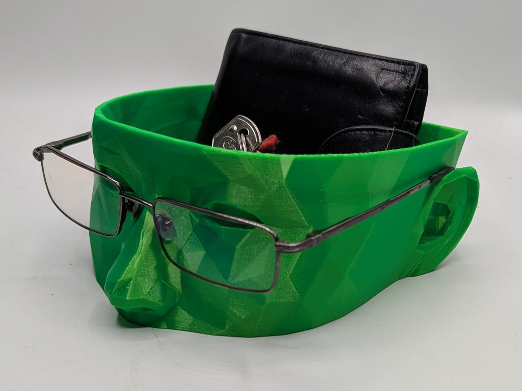 Glasses Holder Bowl, Glasses and Keys Storage, Bedside Storage, Glasses Stand, Keys and Wallet Bowl, Gift for Him, Glasses Wallet Keys Desk