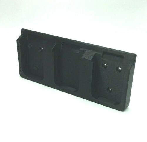 Makita 18v Triple Battery Holder / Makita Triple Wall Mount - Shed, Van/Workshop / Makita Battery Storage Mount / Battery Mount Makita18v