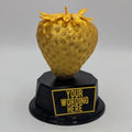 Personalised Strawberry Trophy, Strawberry Fun Trophy, Strawberry Award, Strawberry Lover Gift, Custom Trophy Gift, Strawberry Office Trophy