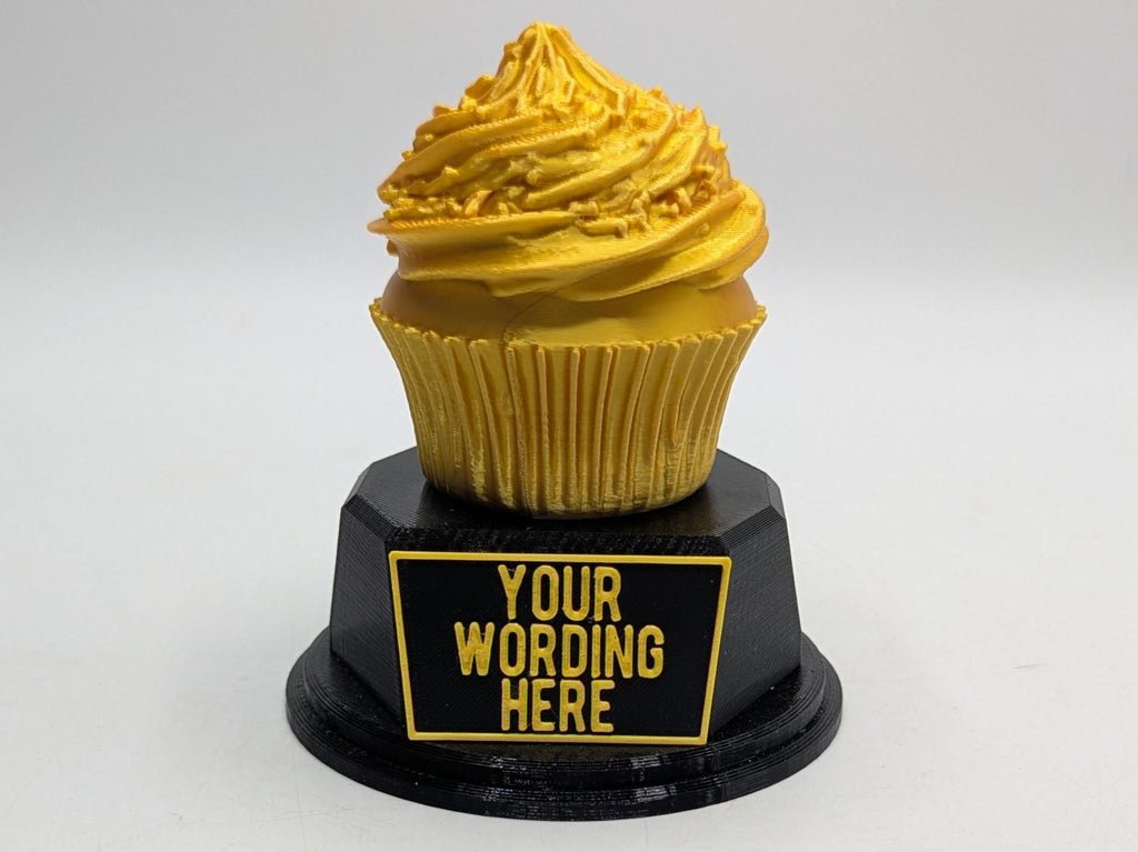 Personalised Cupcake Trophy, Cake Lover Trophy, Cake Award Trophy, Baking Trophy, Best Cake Maker, Baking Competition Award, Star Baker Cake