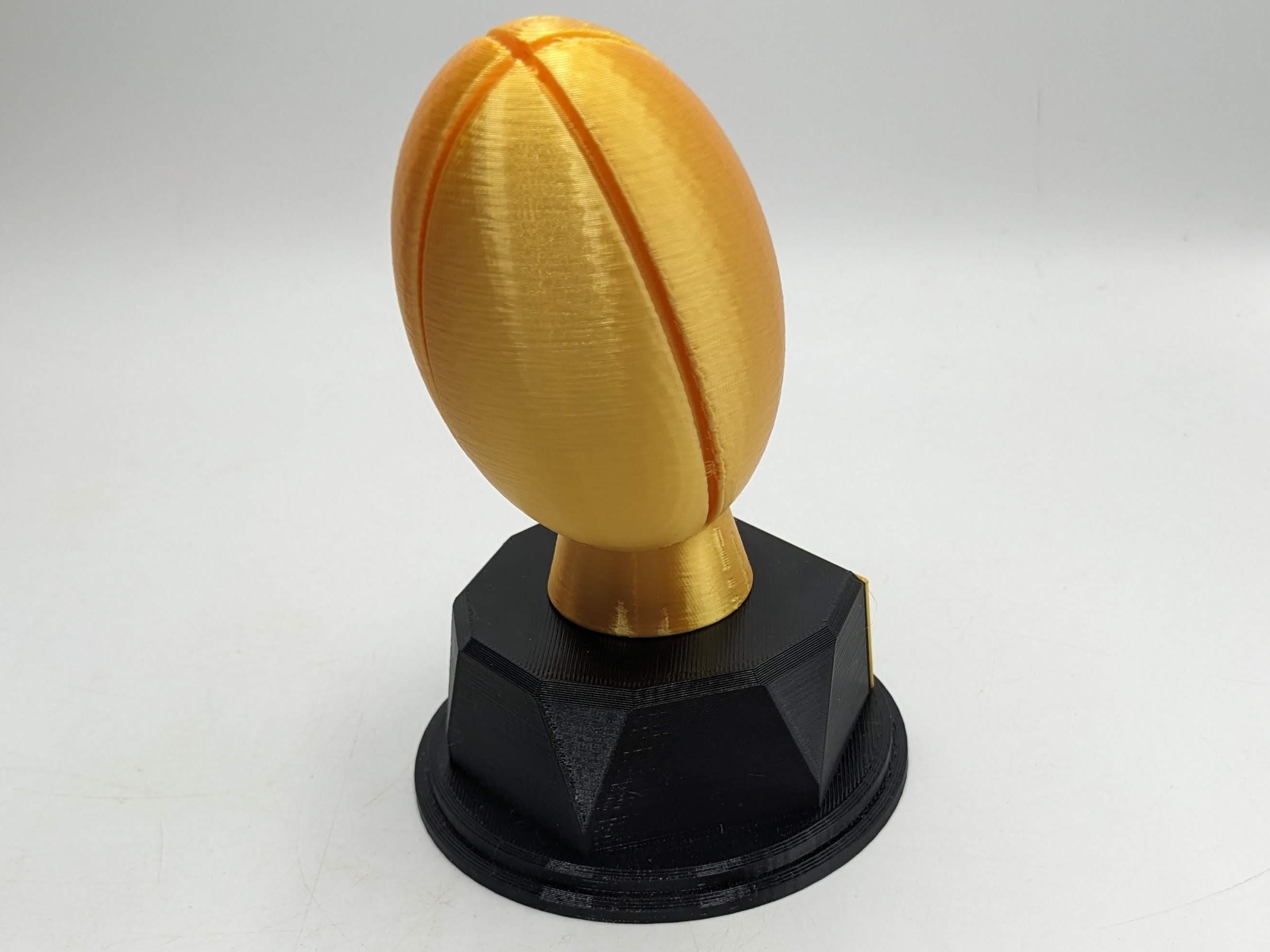 Personalised Rugby Trophy / Rugby Fun Trophy / Secret Santa Rugby Player / Rugby Team / Rugby Stocking Filler / Rugby Player Gift / Rugby Club