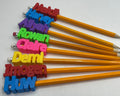 Personalised Pencil Toppers / Party Bag Fillers / Gifts for Teachers / Gifts for Office Staff / Under 5 Pounds / Pencil Topper with Pencil