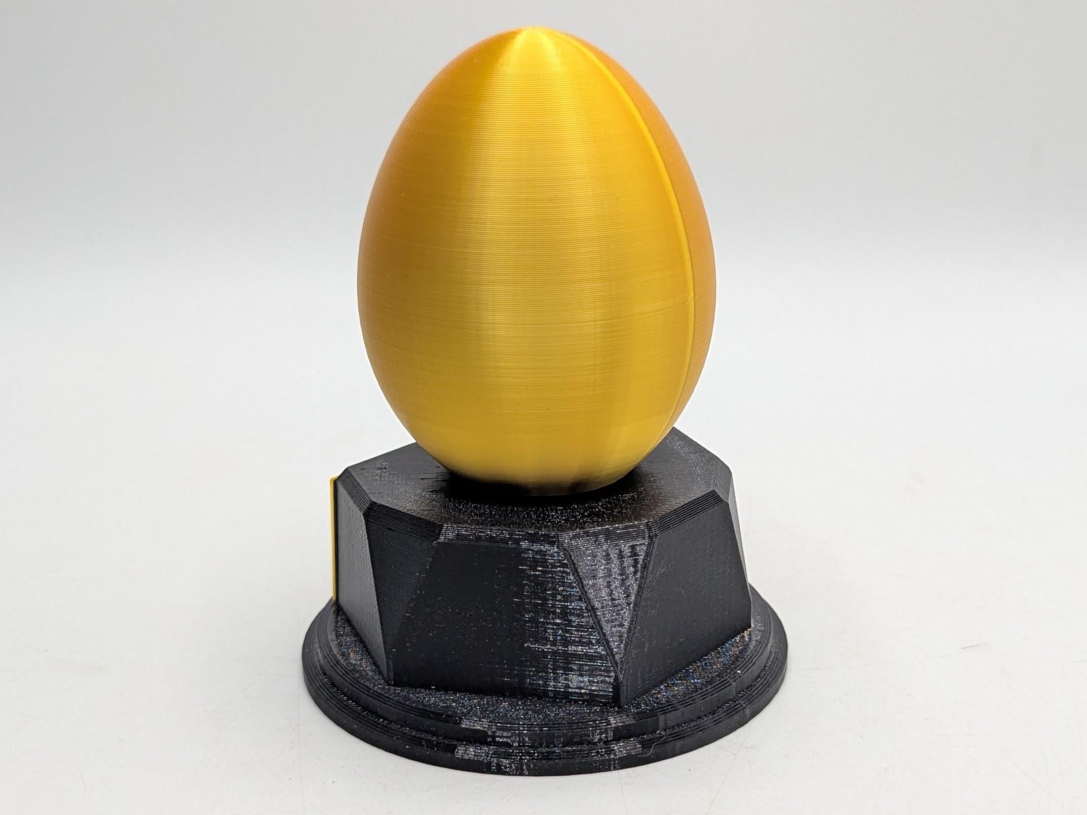 Personalised Golden Egg Trophy, Good Egg Award, Best Employee Award, Office Trophy, Custom Trophy, Golden Goose Egg Award, Eggcellence