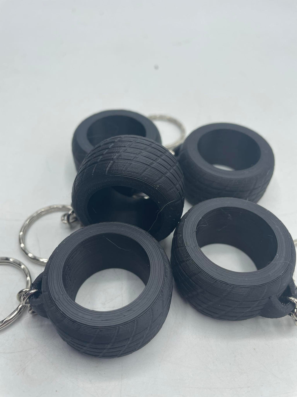 Tyre Shaped Keyring / Tyre Bag Tag / Tyre Keyring / Tyre Gift / Tyre Keyring Gift / Mechanic Gift / Racing Driver Gift / Racing Keyring