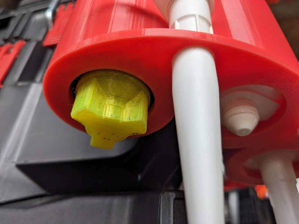 Silicon Sealant Caulk Tube Mount / Holder for Milwaukee Packout Corner Rail System