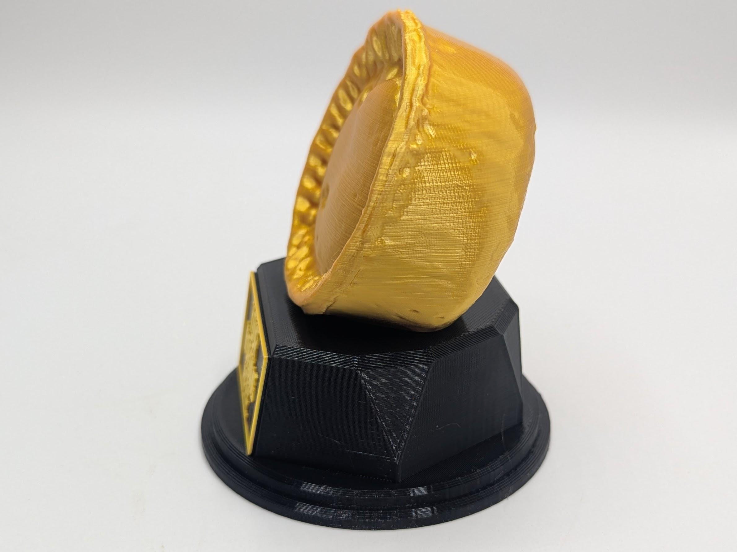 Personalised Pork Pie Trophy, Meat Pie Trophy, Pork Pie Award, Custom Trophy, Pork Pie Lover, Who Ate All The Pies, Gala Pie Trophy, Office