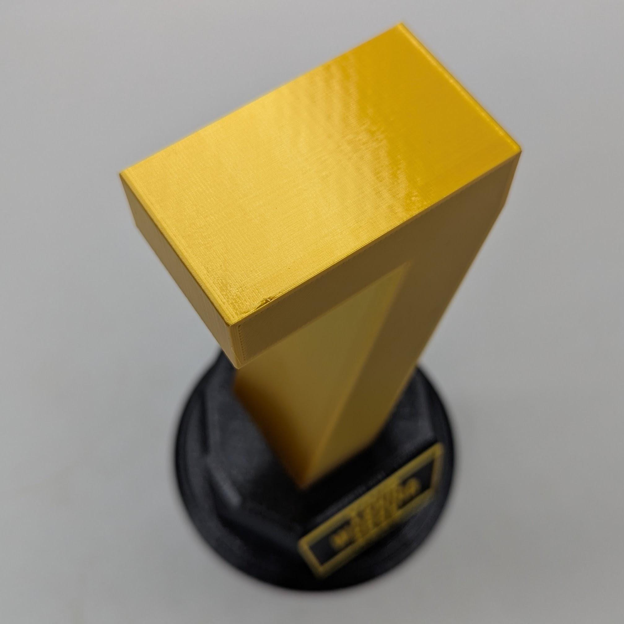 Personalised Number Trophy, Birthday Trophy Award, Custom Trophy Gift, Funny Number Award Gift, Office Trophy, 0 - 9 Number Award Trophy