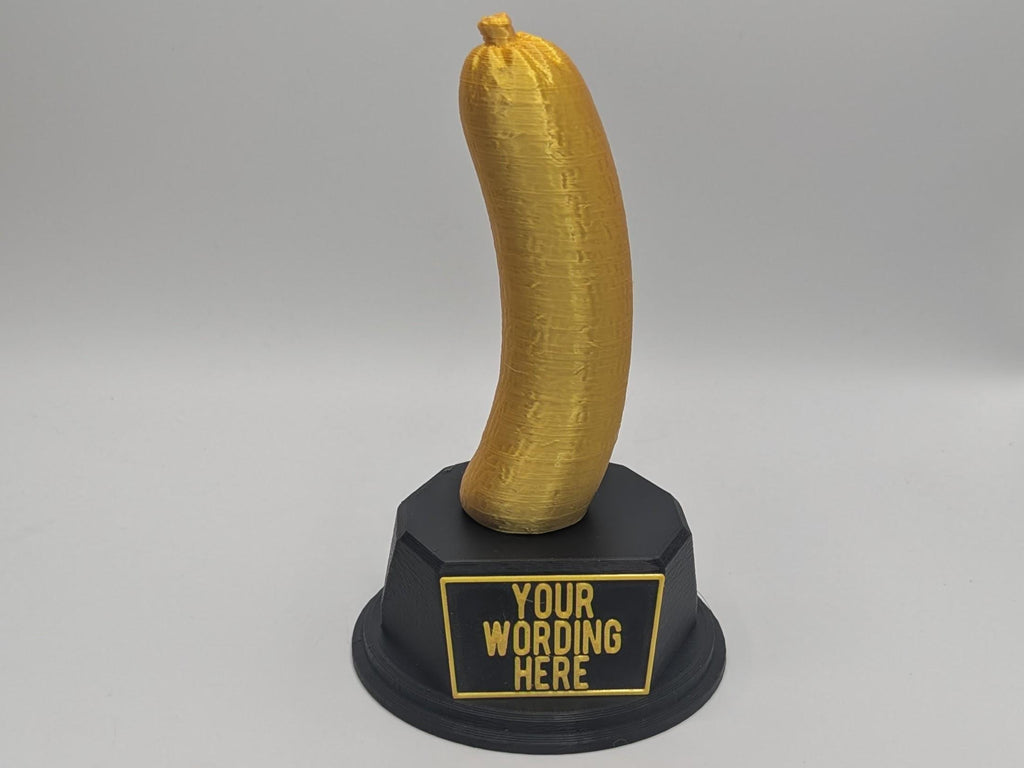 Personalised Sausage Trophy, Sausage Lover, Pork Sausage Trophy, Cheeky Sausage, Sausage Fun Trophy, Sausage Gift, Sausage Joke Trophy