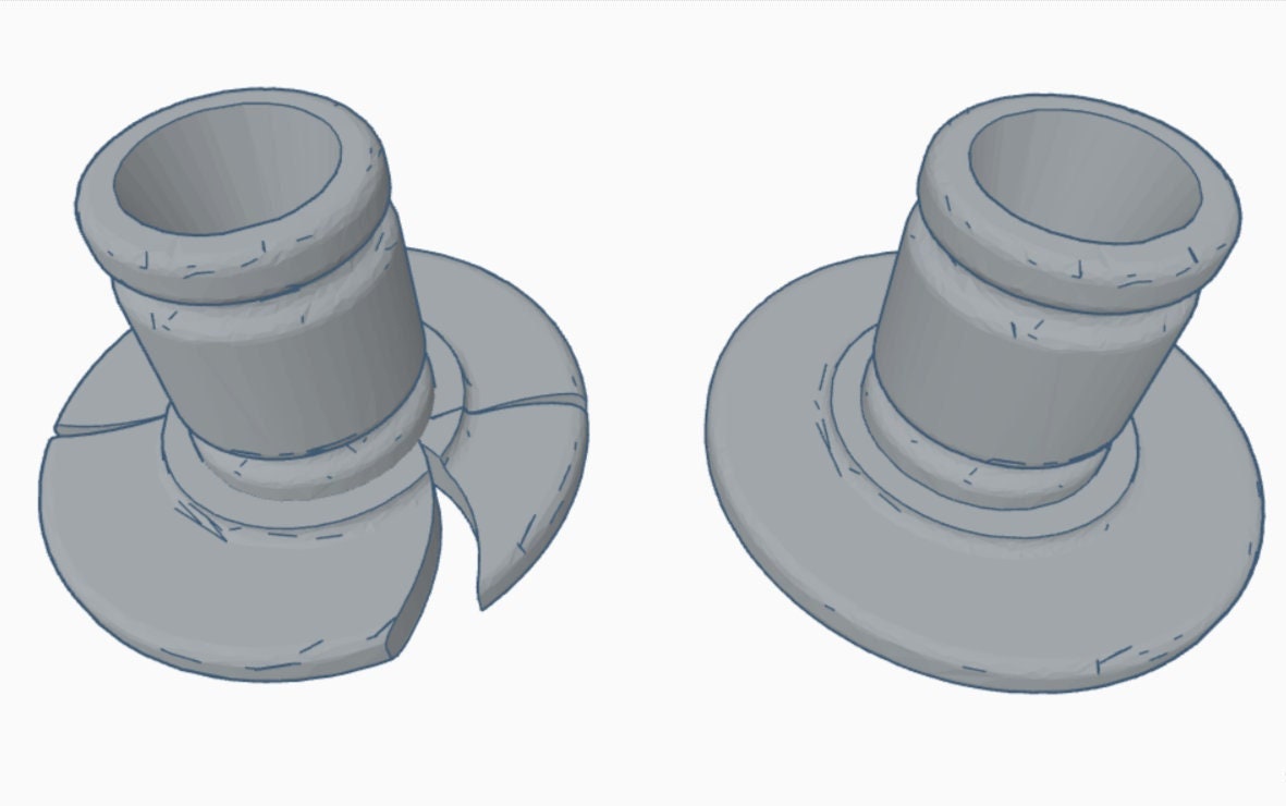 Nano Orifice Reducer including o-rings to fit EEW Nano (with or without Built-in Twist Keeper) / EEW Nano Accessory / Accessory for EEW Nano