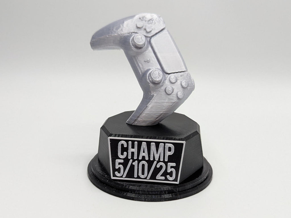 Personalised Playstation Trophy, Gamer Trophy, Playstation Award, Gift for Gamer, Gaming Night Award, Gaming Event Trophy, Gamer Birthday