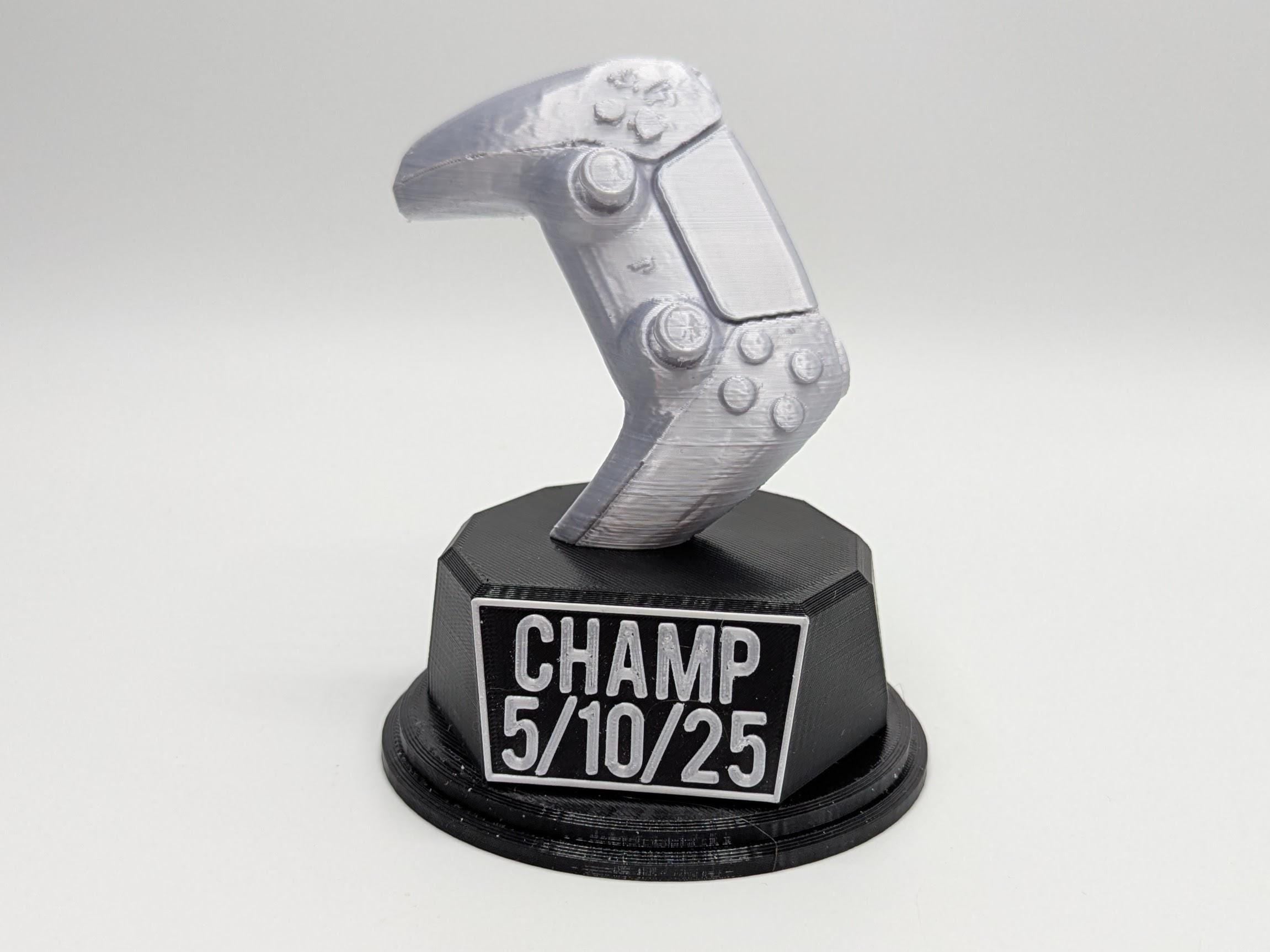 Personalised Playstation Trophy, Gamer Trophy, Playstation Award, Gift for Gamer, Gaming Night Award, Gaming Event Trophy, Gamer Birthday