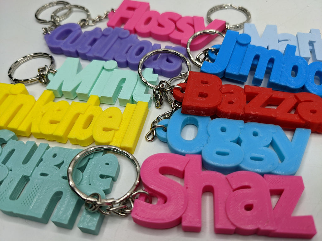 Nickname Keyring, Personalised Nickname Gift, Funny Nickname Bag Tag, Under 5 Pound, Joke Keyring, Rude Name Keyring, Custom Name Keyring