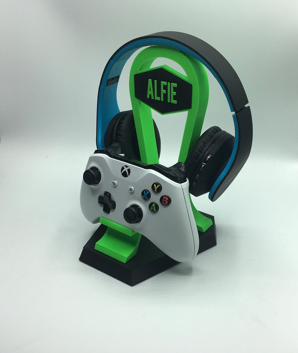 Personalised Gaming Stand for Headset and Controller / Gaming Controller Headset and Controller Stand / Gamer Christmas Gift / Gamer Gifts