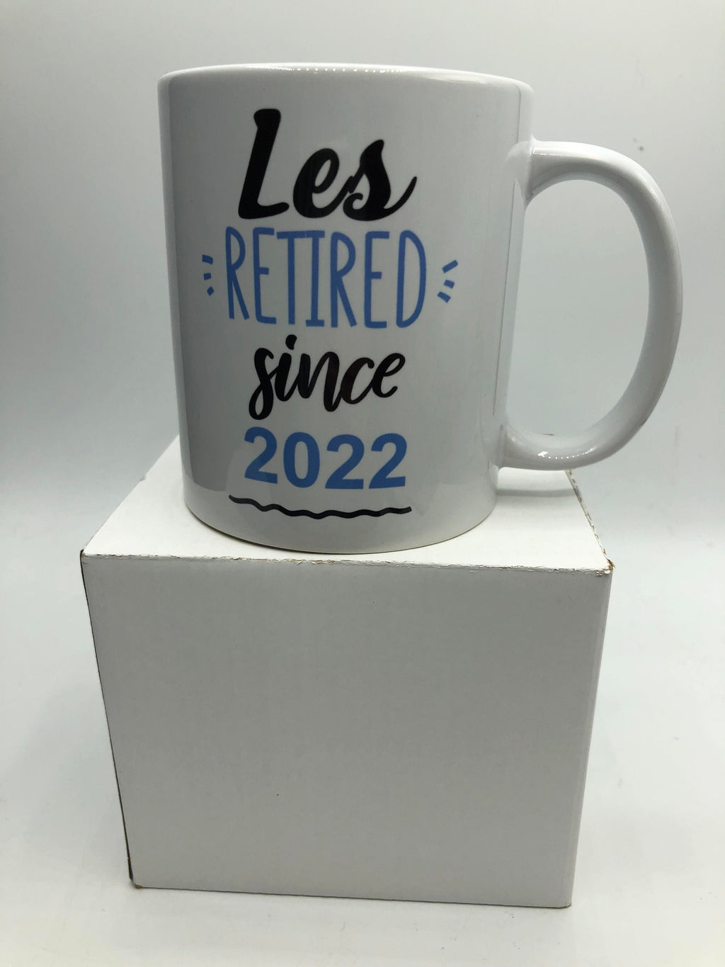 Personalised Retirement Mug, Custom Retirement Gift, Retirement Colleague, Gift for Retiring Friend, Retirement Celebration Mug, Co-worker