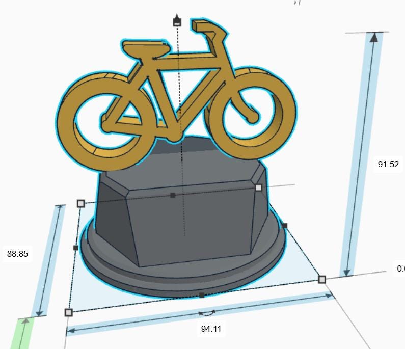 Personalised Cycling Trophy, Cyclist Gift, Bike Trophy, Road Cyclist Award, Custom Trophy, Office Trophy, Cycling Lover, Cycling Competition