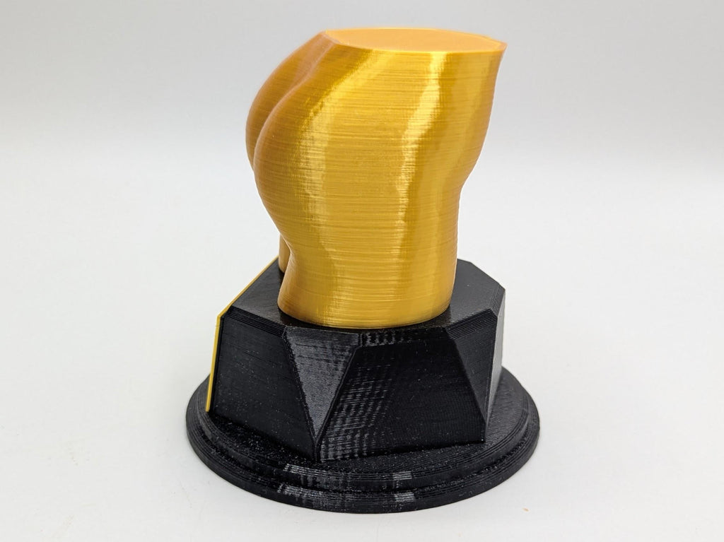 Personalised Nice Butt Trophy, Bottom Shape Gift, Bum Award Gift, Butt Trophy, Joke Bottom Award, Fun Butt Gift Award, Big Butt Award Trophy