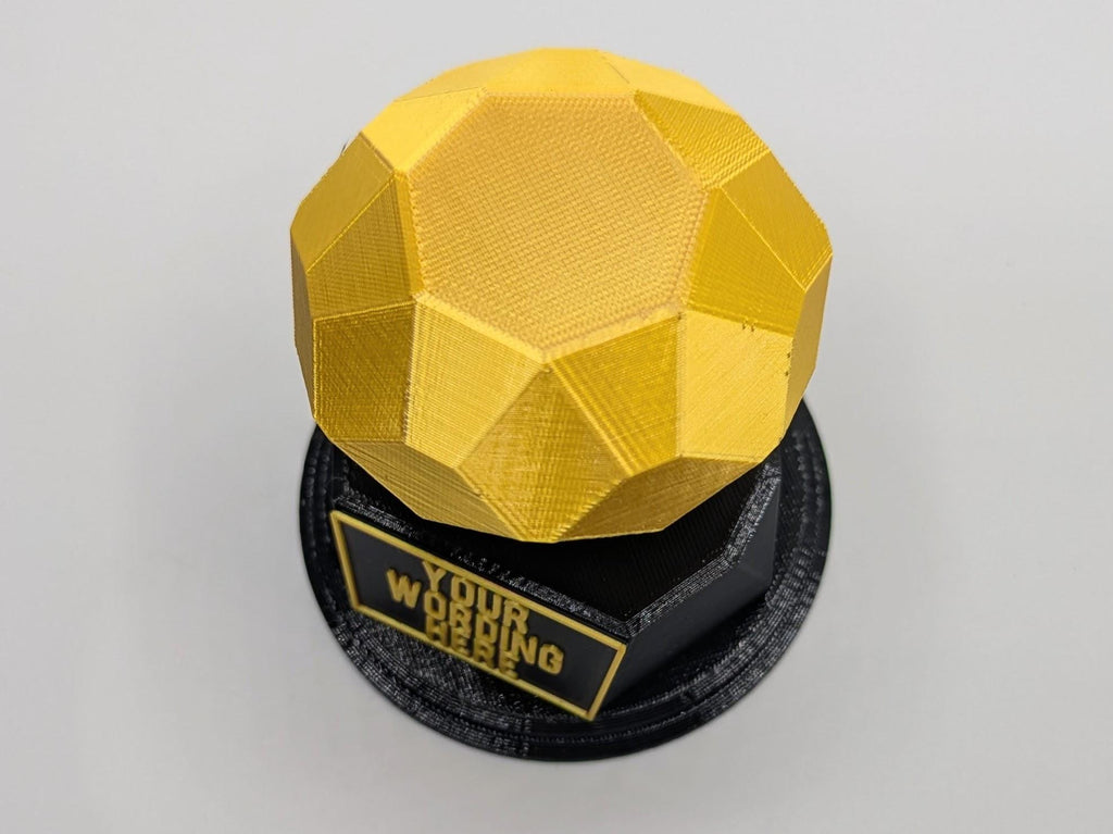 Personalised Diamond Trophy, Diamond Wedding Gift, Fun Trophy, Diamond Award, You're a Diamond Trophy, Gift for Diamond Lover, Diamond Gift