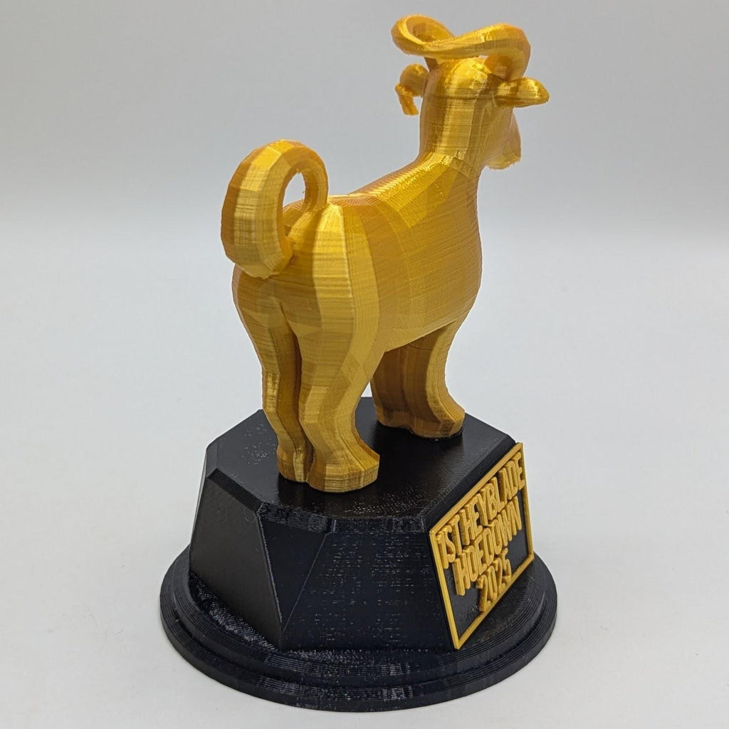 Personalised Goat Trophy, Farmer Award Trophy, Gift for Goat Lover, Custom Trophy Gift, Old Goat Award, Office Trophy, Animal Lover Trophy