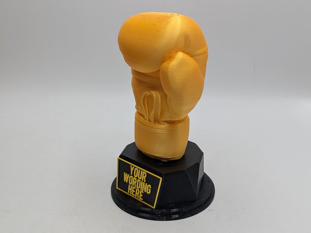 Personalised Boxing Trophy, Glove Trophy, Boxing Award Gift, Boxing Glove Trophy, Gift for Boxer, Boxing Club Trophy, Boxing Coach Trophy