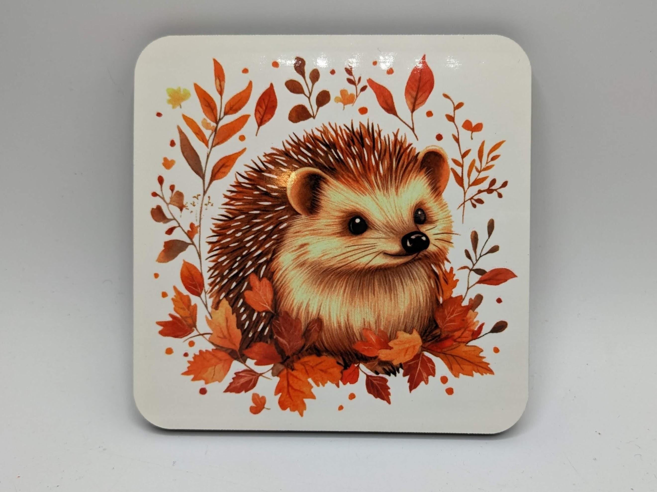 Fox Animal Coaster / Woodland Animal Coaster / Owl Coaster / Hedgehog Coaster / Stag Coaster / Squirrel Coaster / Owl Coaster / Animal Gifts