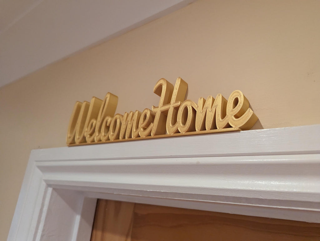 Welcome Home Door Sign, Hallway Door Sign, Door Topper, Custom Door Sign, Above Door Sign, Quirky Door Sign, New Home Sign, First Home Sign