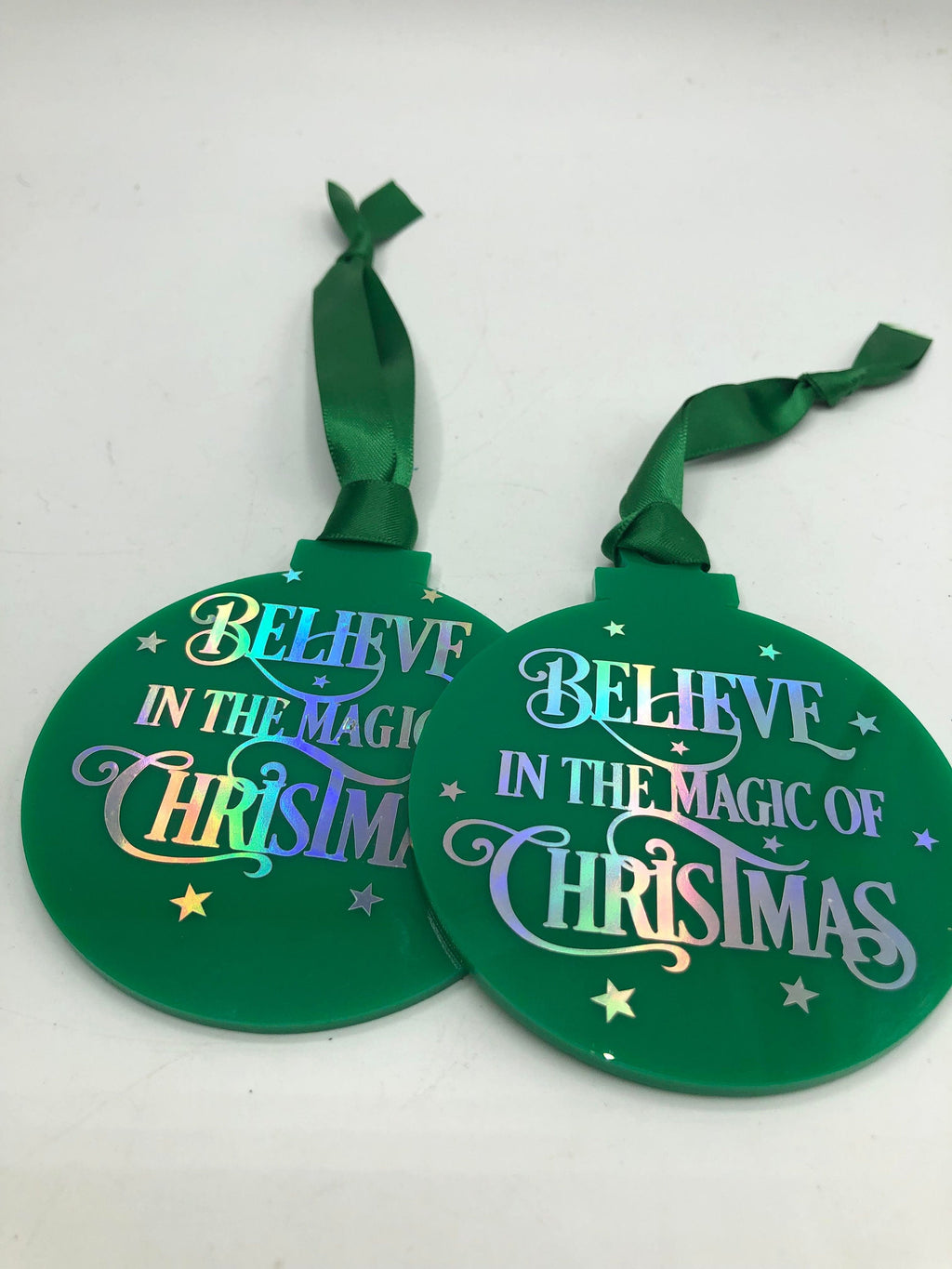 Believe in the Magic of Christmas Bauble, Magic of Christmas Bauble, House Believes, Christmas Ornament, Believe In The Magic Decoration