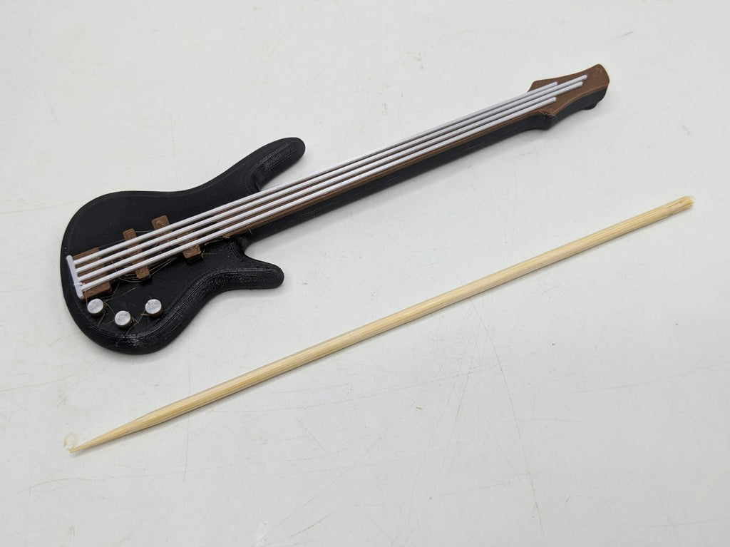 Electric Bass Guitar Cake Topper / Guitarist Cake Topper / Electric Bass Guitar Cake Topper /Gift for Guitarist Birthday /Music Teacher Cake