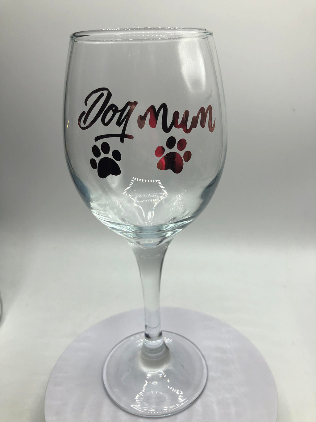 Dog Mum Glass / Dog Mum Gin/Wine/Latte/Prosecco Glass / Mother's Day Gift / Mum Gift / Dog Mam Glass / Christmas Gift / Dog Mum / Dog Mam