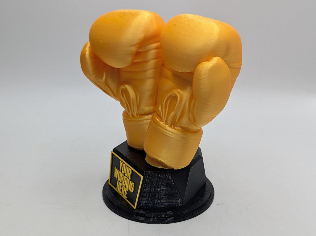 Personalised Boxing Trophy, Glove Trophy, Boxing Award Gift, Boxing Glove Trophy, Gift for Boxer, Boxing Club Trophy, Boxing Coach Trophy