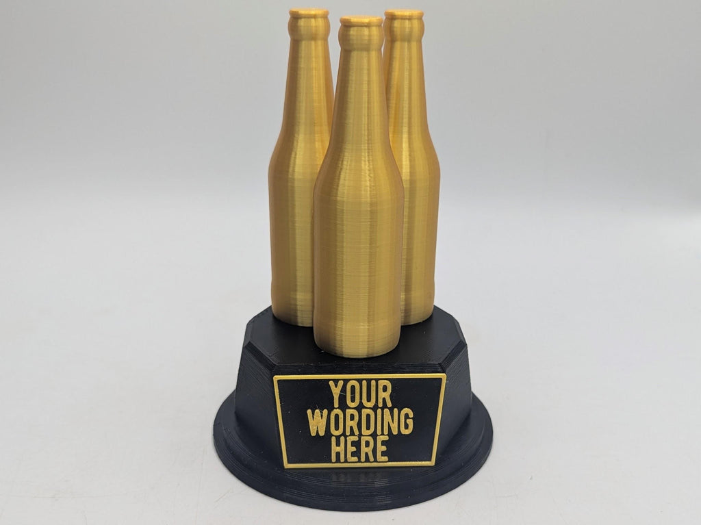 Personalised Beer Trophy, Beer Bottle Award, Beer Lover Gift, Drinker Award, Personalised Dad Beer Trophy, Ale Drinker Award, Beer Gift