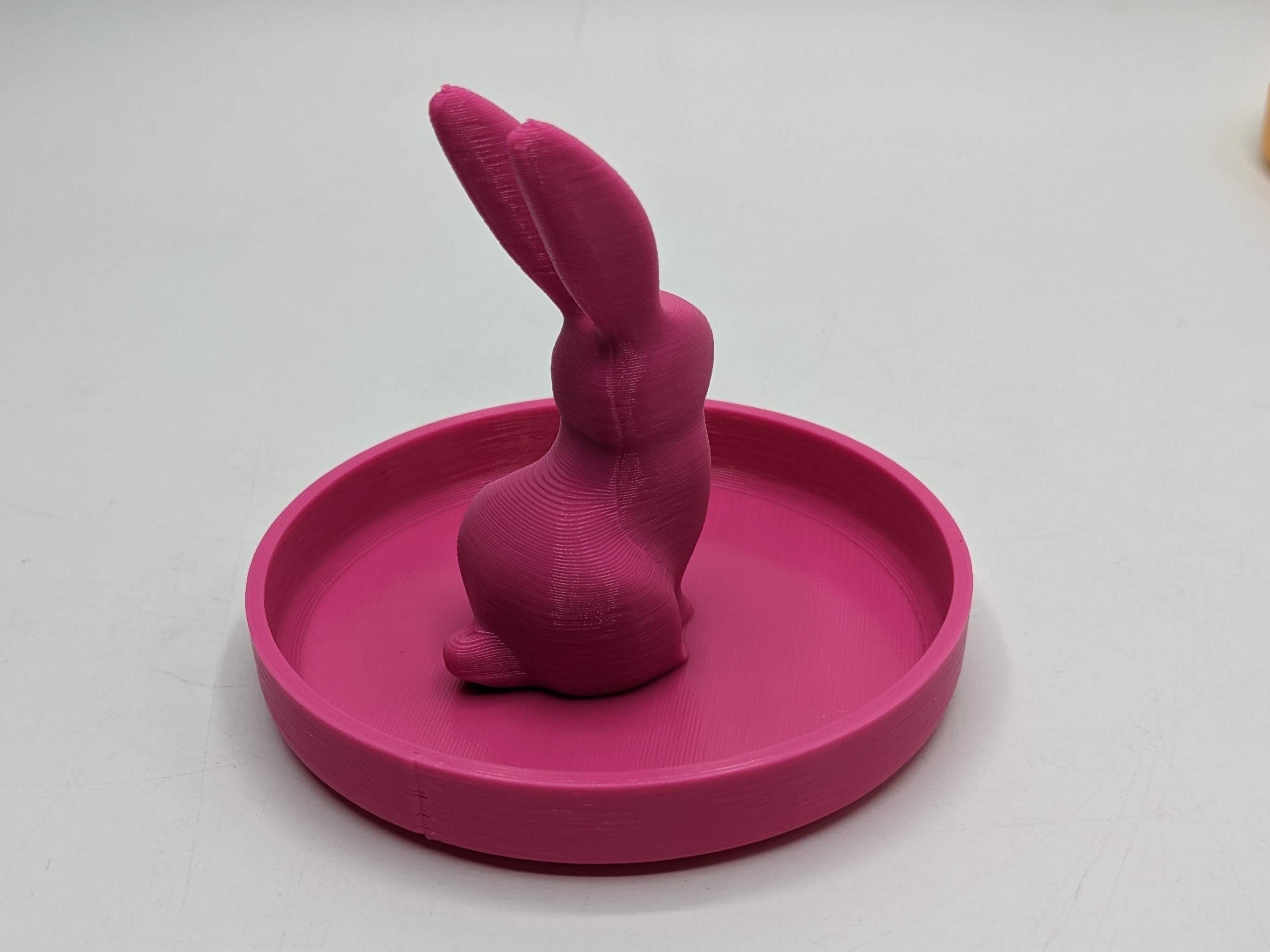 Bunny Rabbit Trinket Dish / Rabbit Ring Stand Jewellery Holder / Trinket Rings Dish /  Rabbit Ring Stand / Trinket Dish Ring Holder / Gift