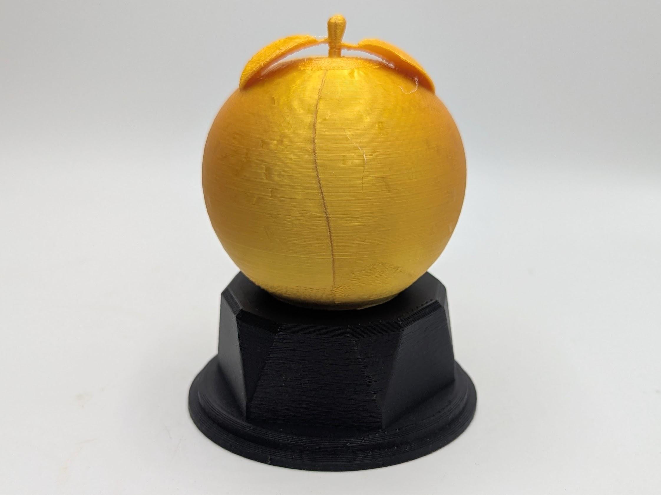 Personalised Peach Trophy, Peachy Bum Trophy, Peach Lover Gift, Fruit Lover Award, Peach Award Trophy, Custom Peach Trophy, Peach Shape Gift