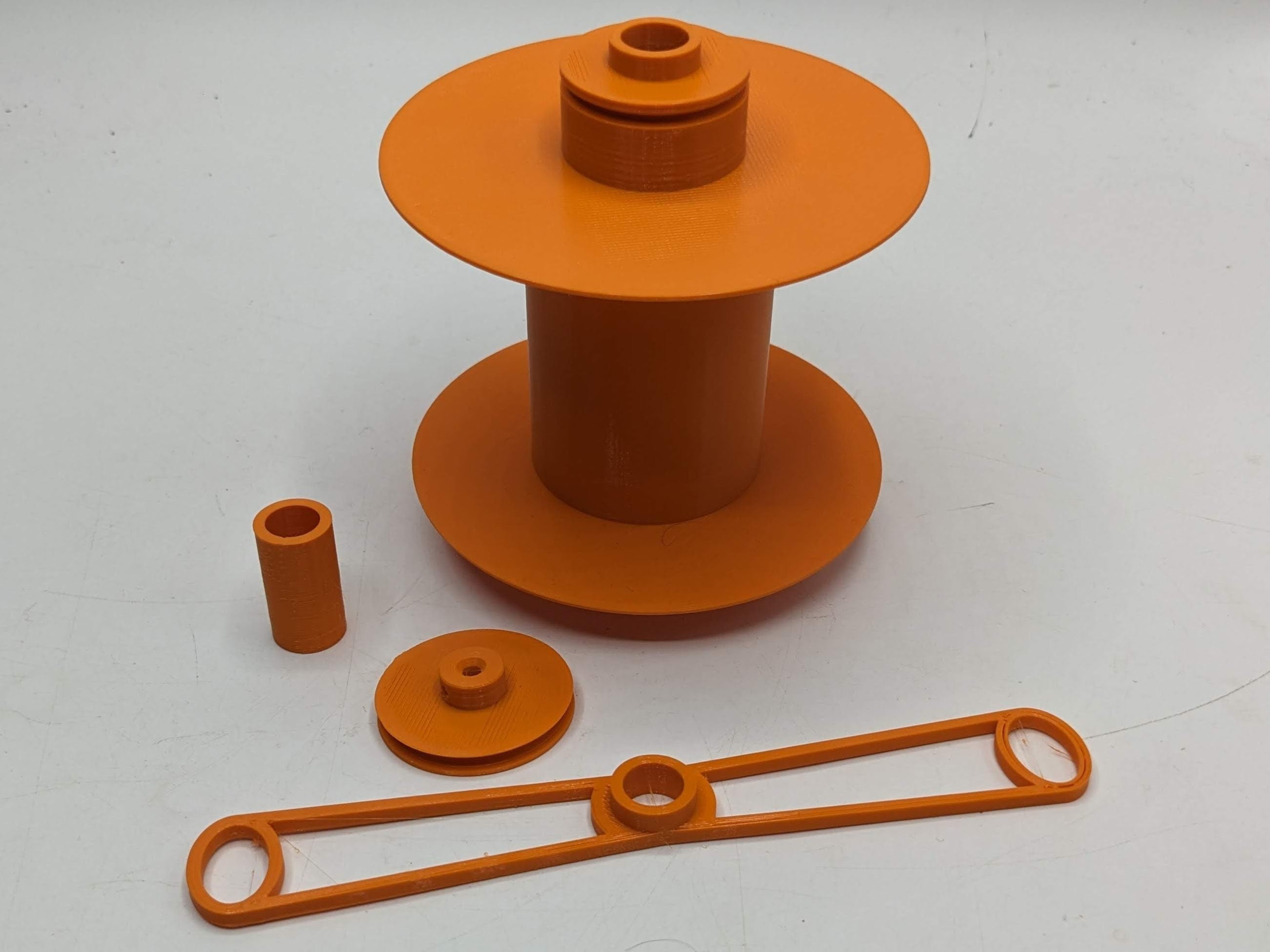 EEW 6.0 Lace Flyer Set (Qty: 1) - Bobbin, Bearings, Flyer Support & Pulley for EEW 6.0 / EEW 6.0 Accessories Set / Eew Spinning Wheel Set