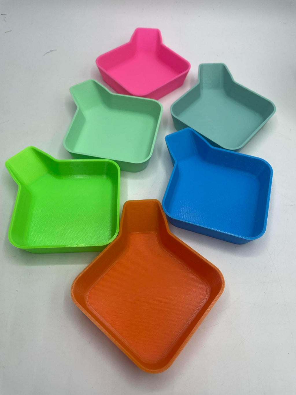 Stackable Board Game Tray With Funnel / Diamond Painting Art / Tray for Token / Board Game Tray Accessory / Stackable Gaming Tray /Coin Tray