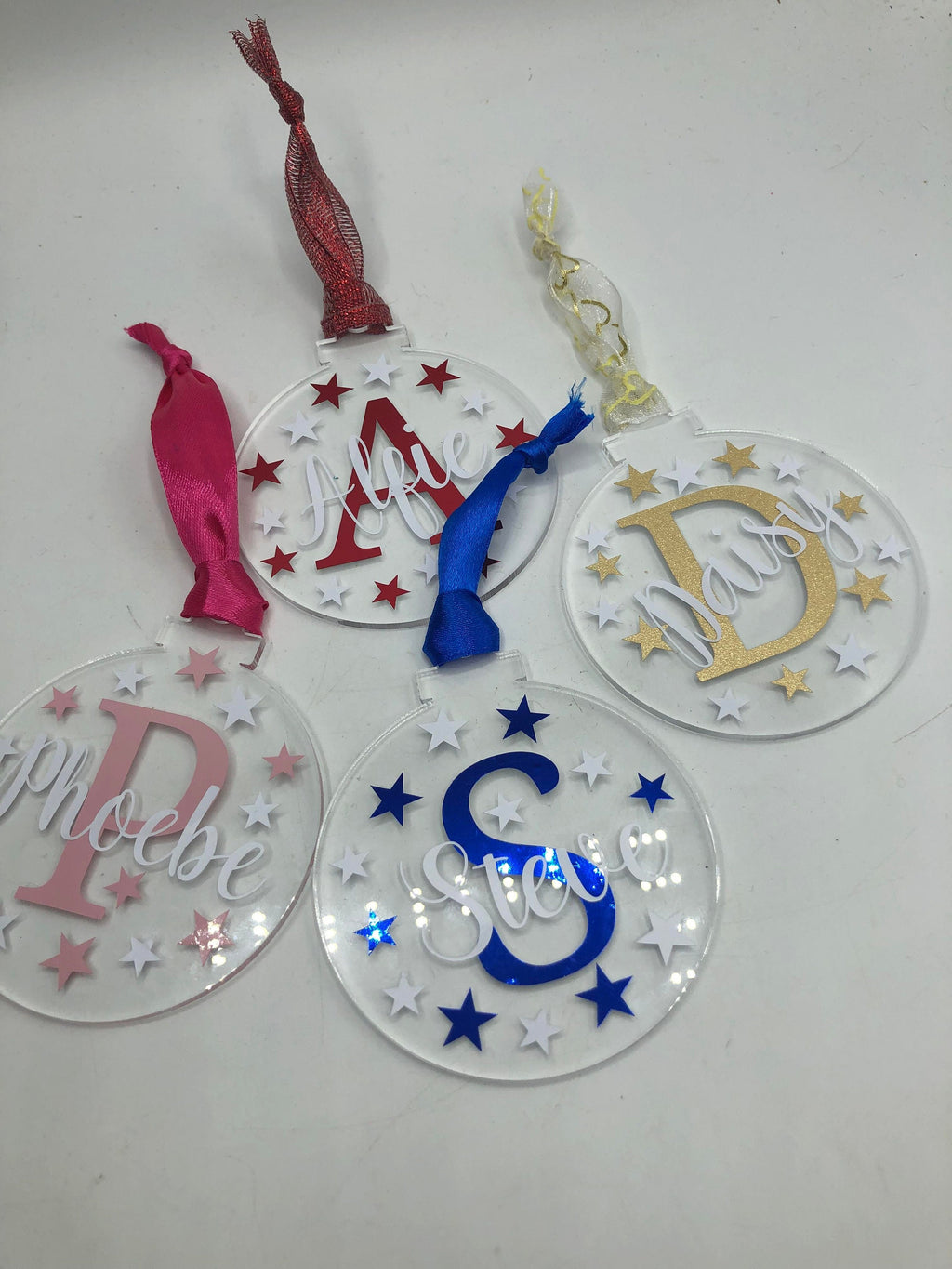 Personalised Christmas Monogram Bauble / Personalised Bauble / Tree Personalised Decoration / Name Bauble / Personalised Christmas Bauble