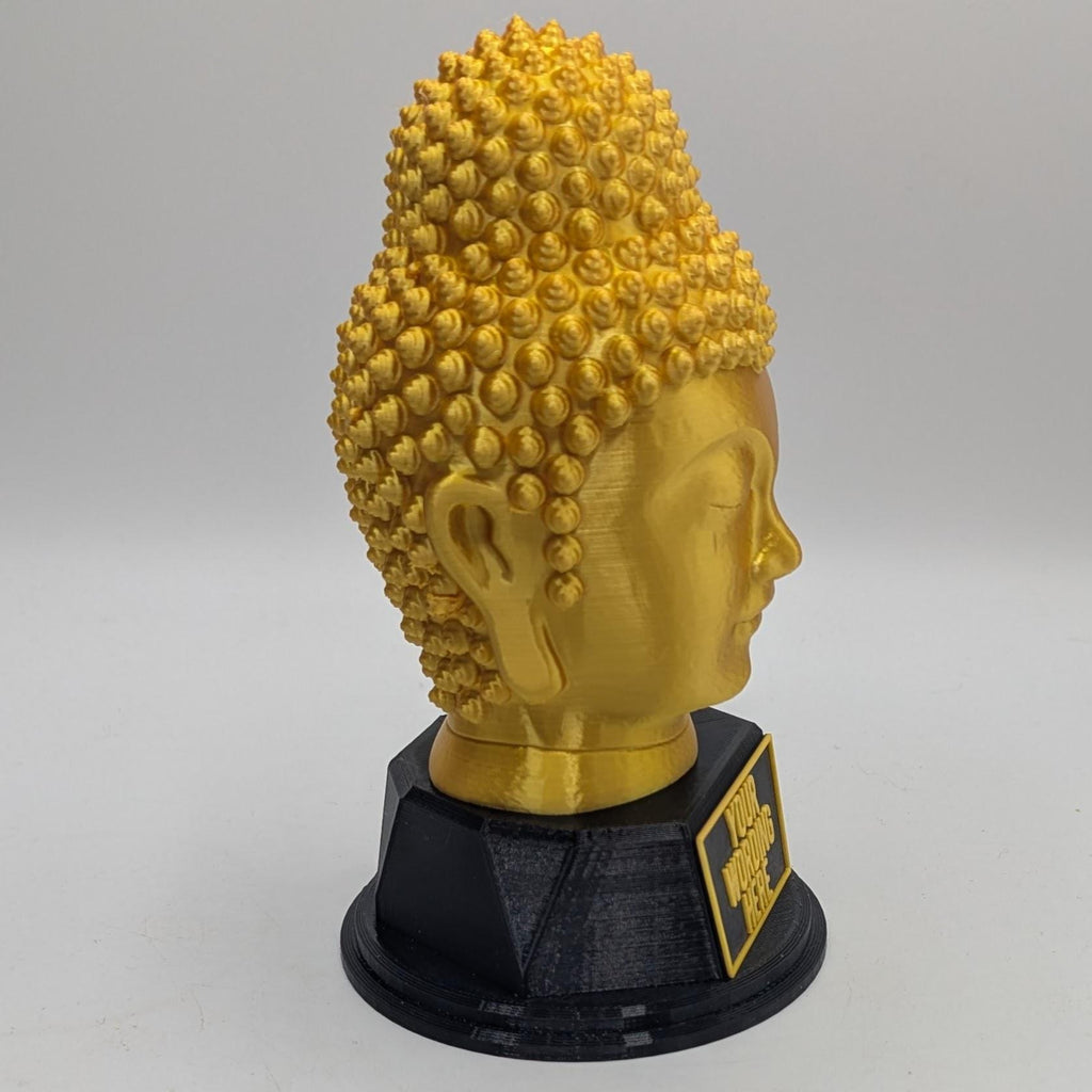 Personalised Buddha Trophy, Buddha Shape Gift, Buddha Award Gift, Buddha Lover Gift, Custom Award, Buddha Keepsake Gift, Custom Trophy Award