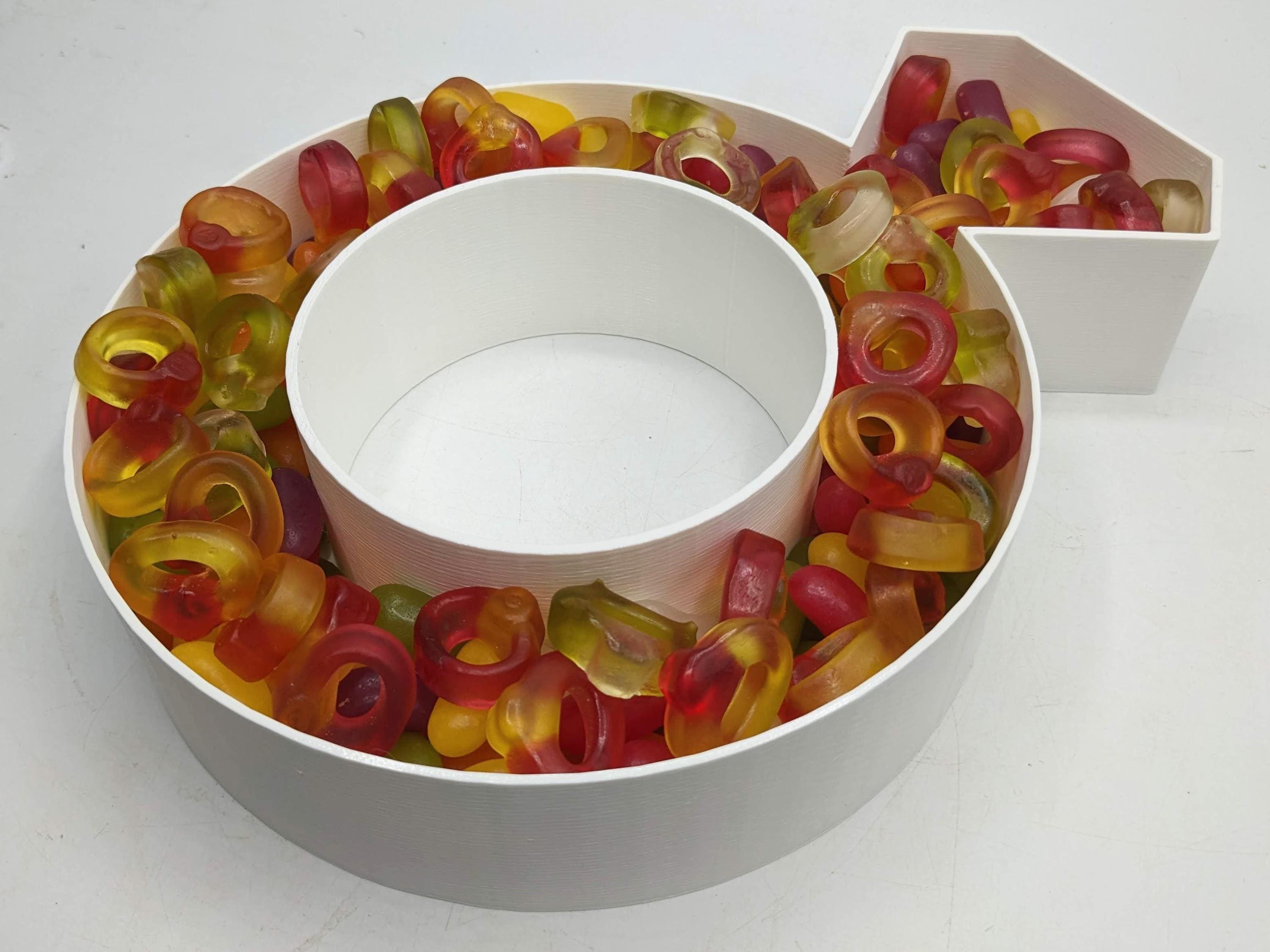 Engagement Sweet Table, Wedding Ring (8.5") for Sweet filling Cake Alternative, Wedding Table Decoration, Engagement Party Display Table