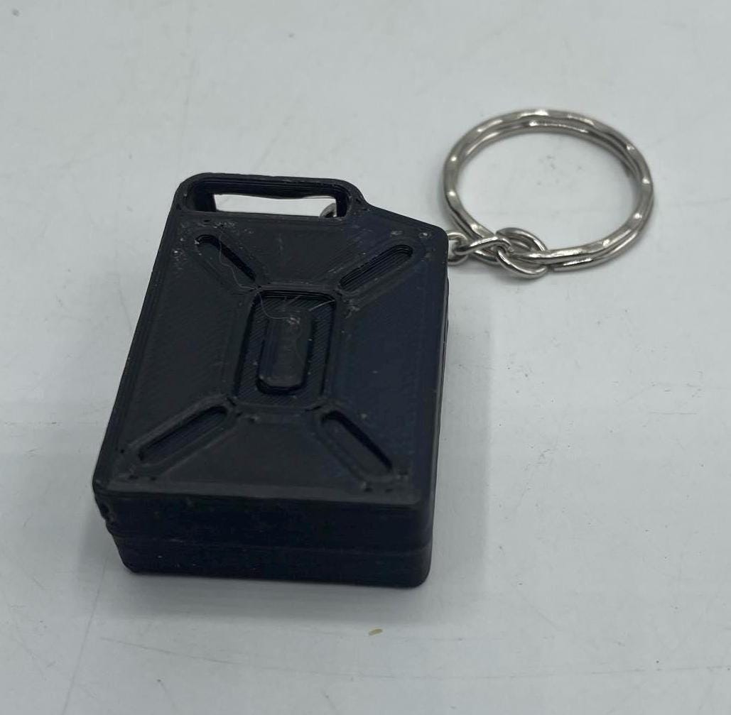 Fuel Can Keyring / Jerry Can Keyring / Driver Gift / Oil Fuel Storage Keyring / Racing Driver Gift / New Driver / Learner Driver / Jerry Can