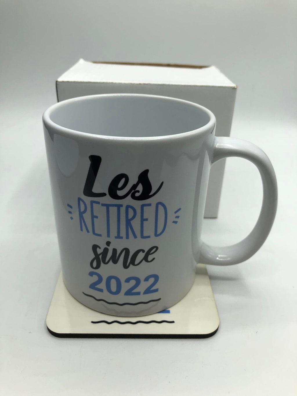 Personalised Retirement Mug, Custom Retirement Gift, Retirement Colleague, Gift for Retiring Friend, Retirement Celebration Mug, Co-worker